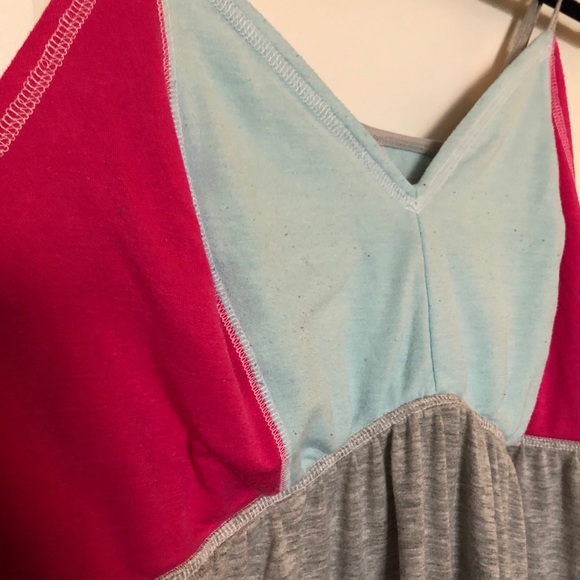 Blue and Pink Sleep Camisole - Picture 2 of 6